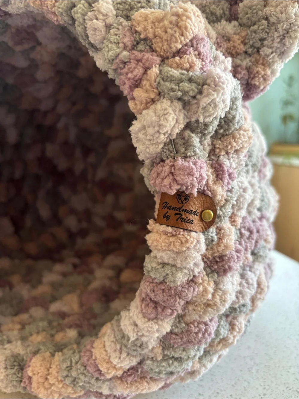 Handmade cat cozy bed!